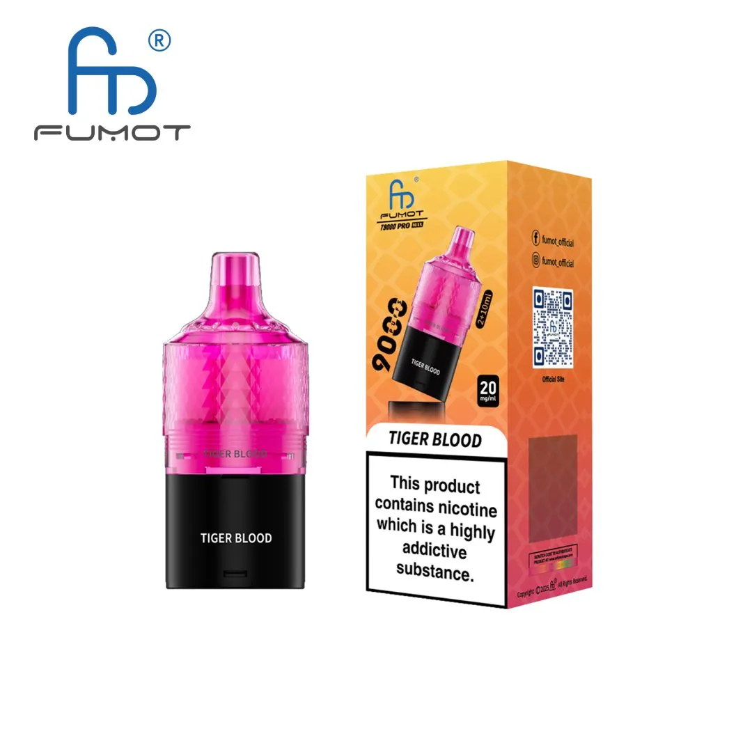 RandM Fumot T9000 Pro Max Prefilled Refill Pods | Only £3.99 | Any 3 for £10