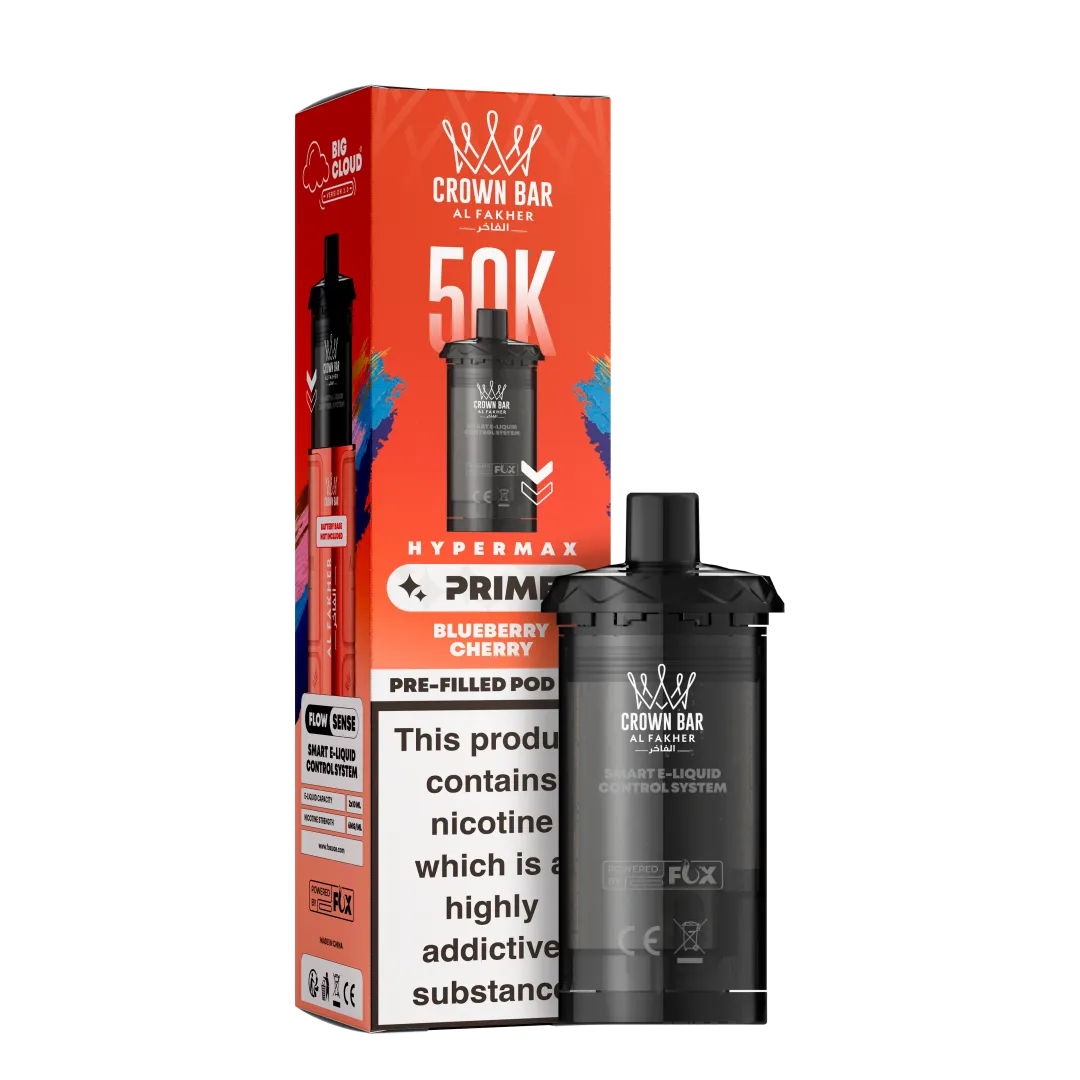 Al Fakher Hypermax Prime 50K Refill Pods | Only £7.99 | Any 3 for £21