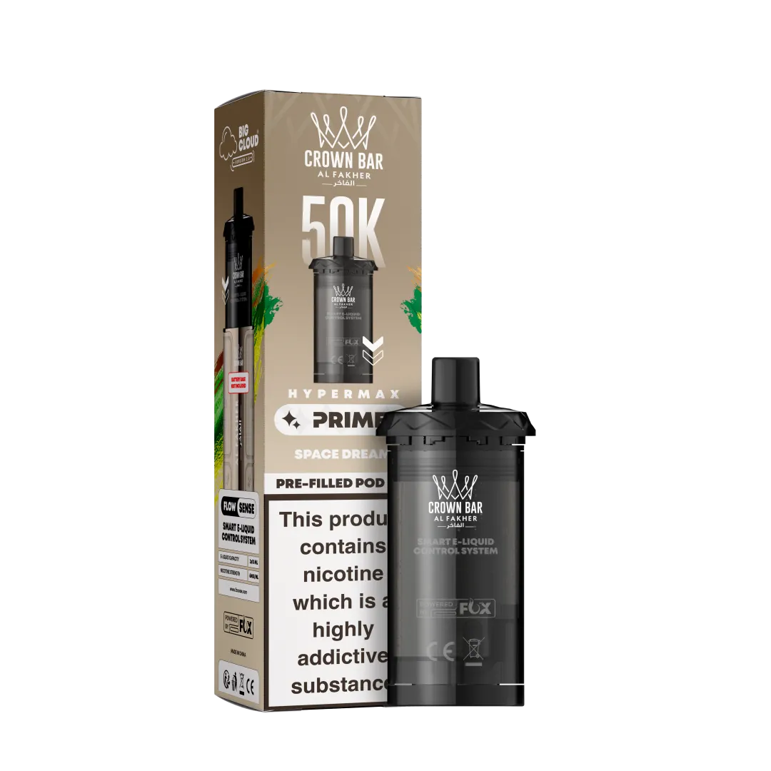 Al Fakher Hypermax Prime 50K Refill Pods | Only £7.99 | Any 3 for £21