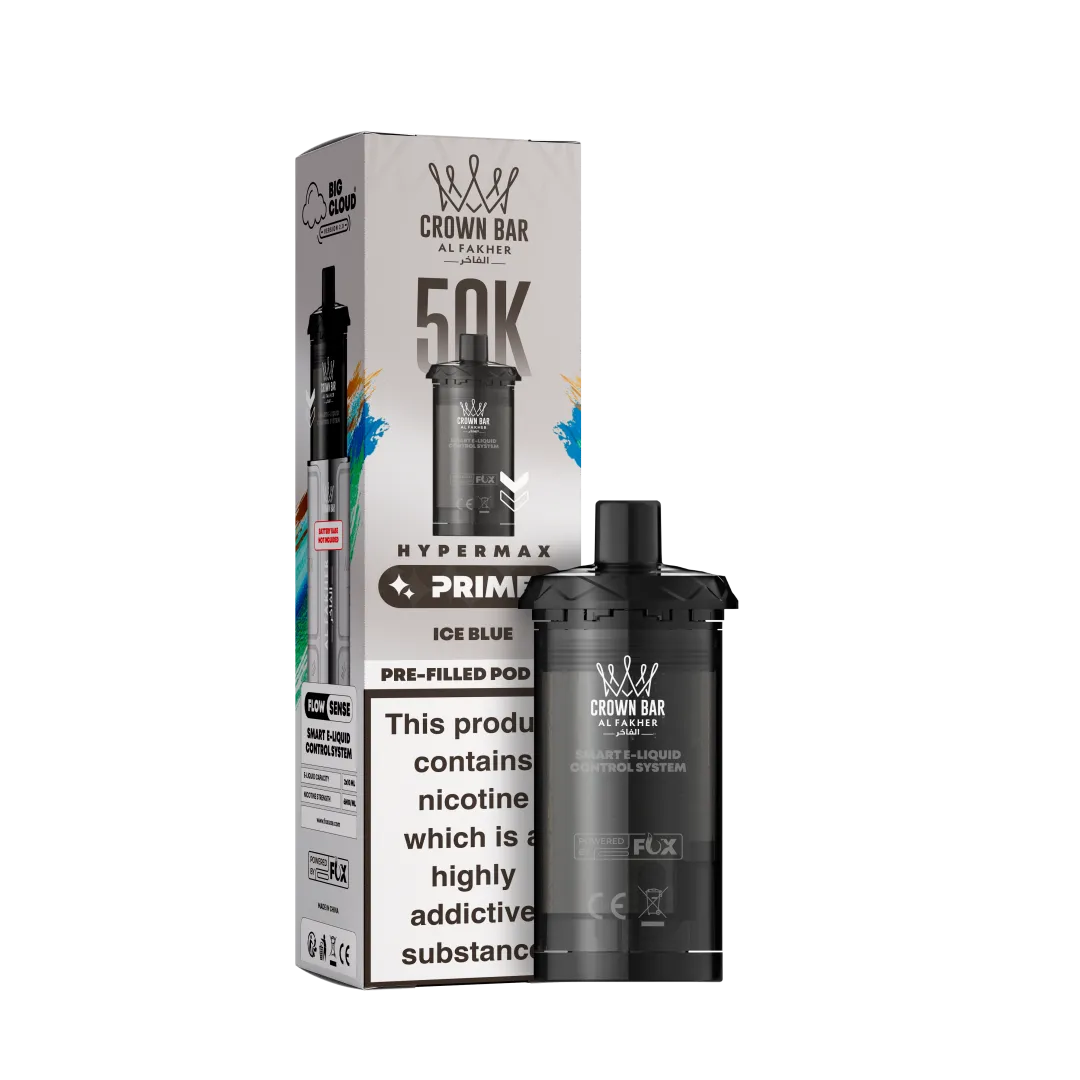 Al Fakher Hypermax Prime 50K Refill Pods | Only £7.99 | Any 3 for £21