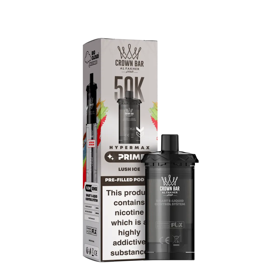Al Fakher Hypermax Prime 50K Refill Pods | Only £7.99 | Any 3 for £21