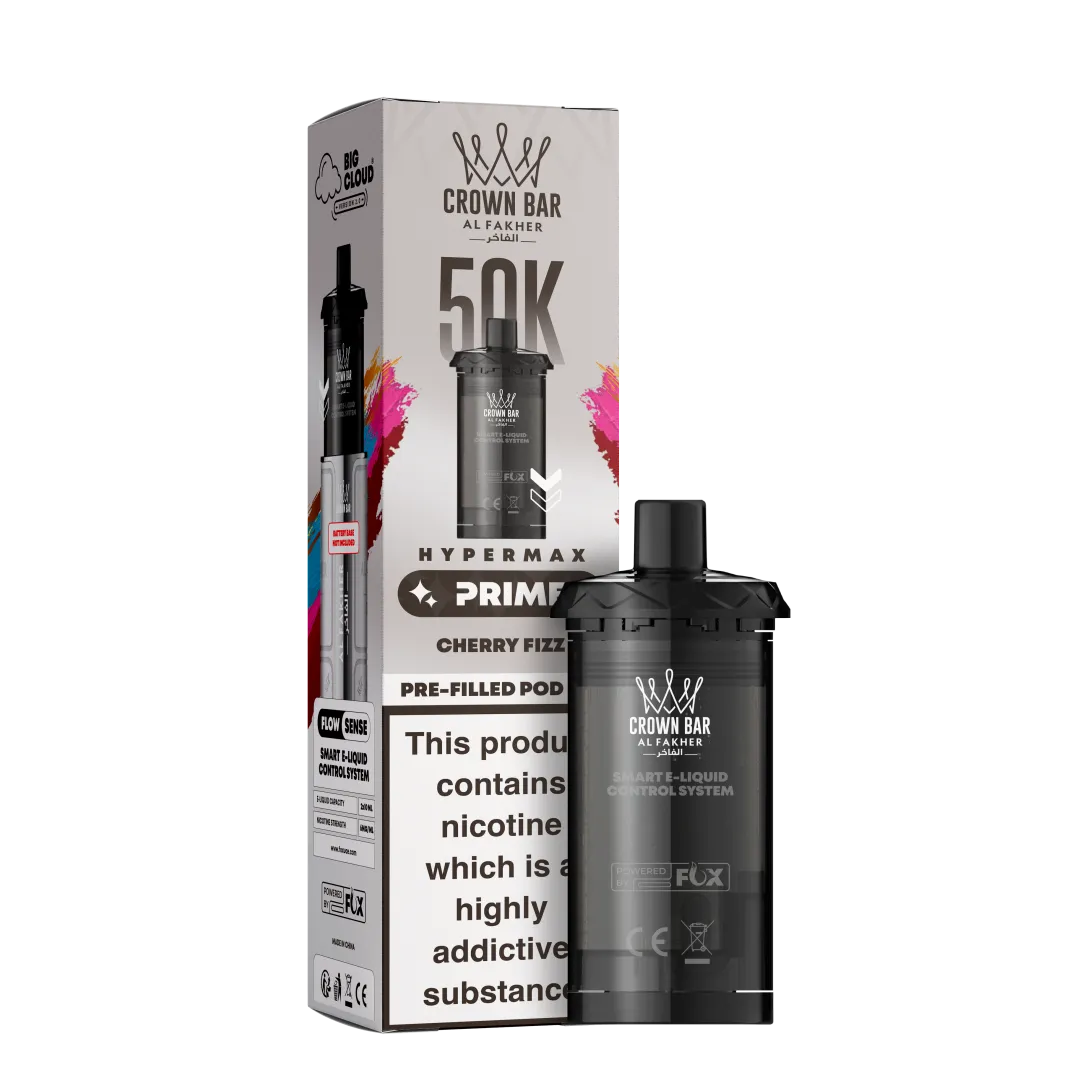 Al Fakher Hypermax Prime 50K Refill Pods | Only £7.99 | Any 3 for £21