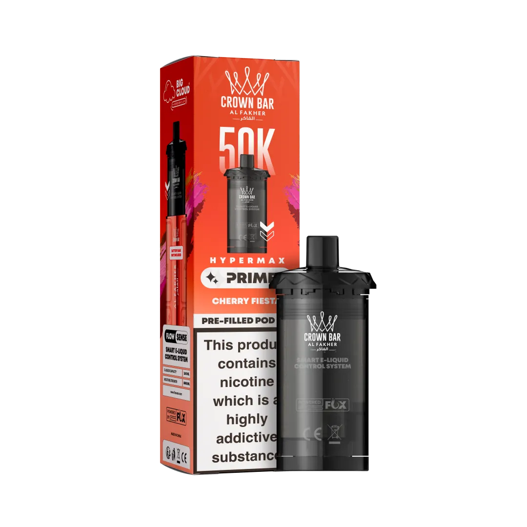 Al Fakher Hypermax Prime 50K Refill Pods | Only £7.99 | Any 3 for £21