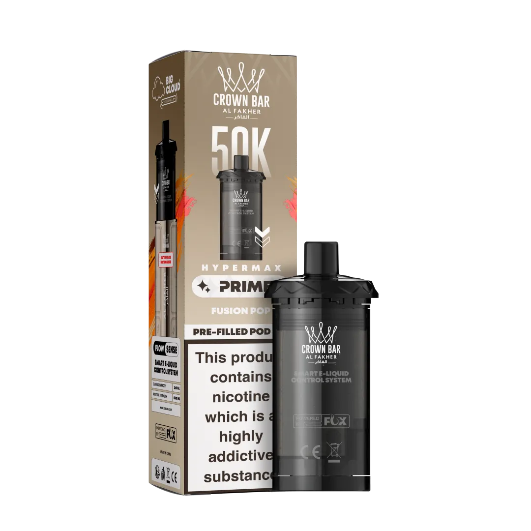 Al Fakher Hypermax Prime 50K Refill Pods | Only £7.99 | Any 3 for £21