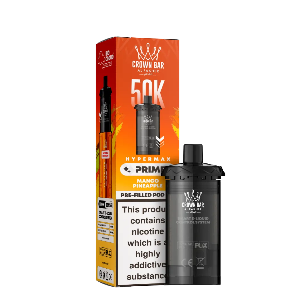 Al Fakher Hypermax Prime 50K Refill Pods | Only £7.99 | Any 3 for £21