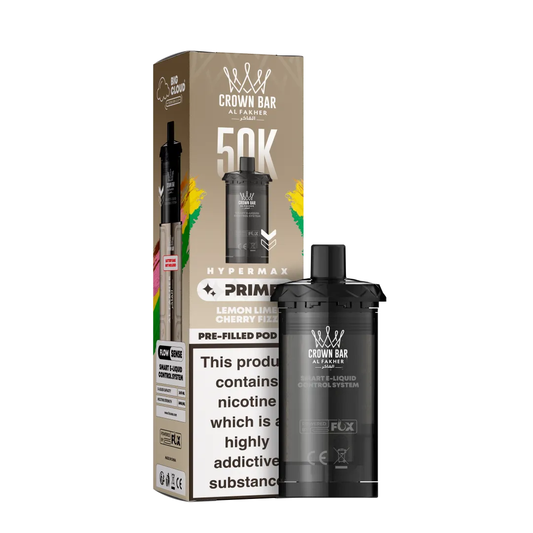 Al Fakher Hypermax Prime 50K Refill Pods | Only £7.99 | Any 3 for £21