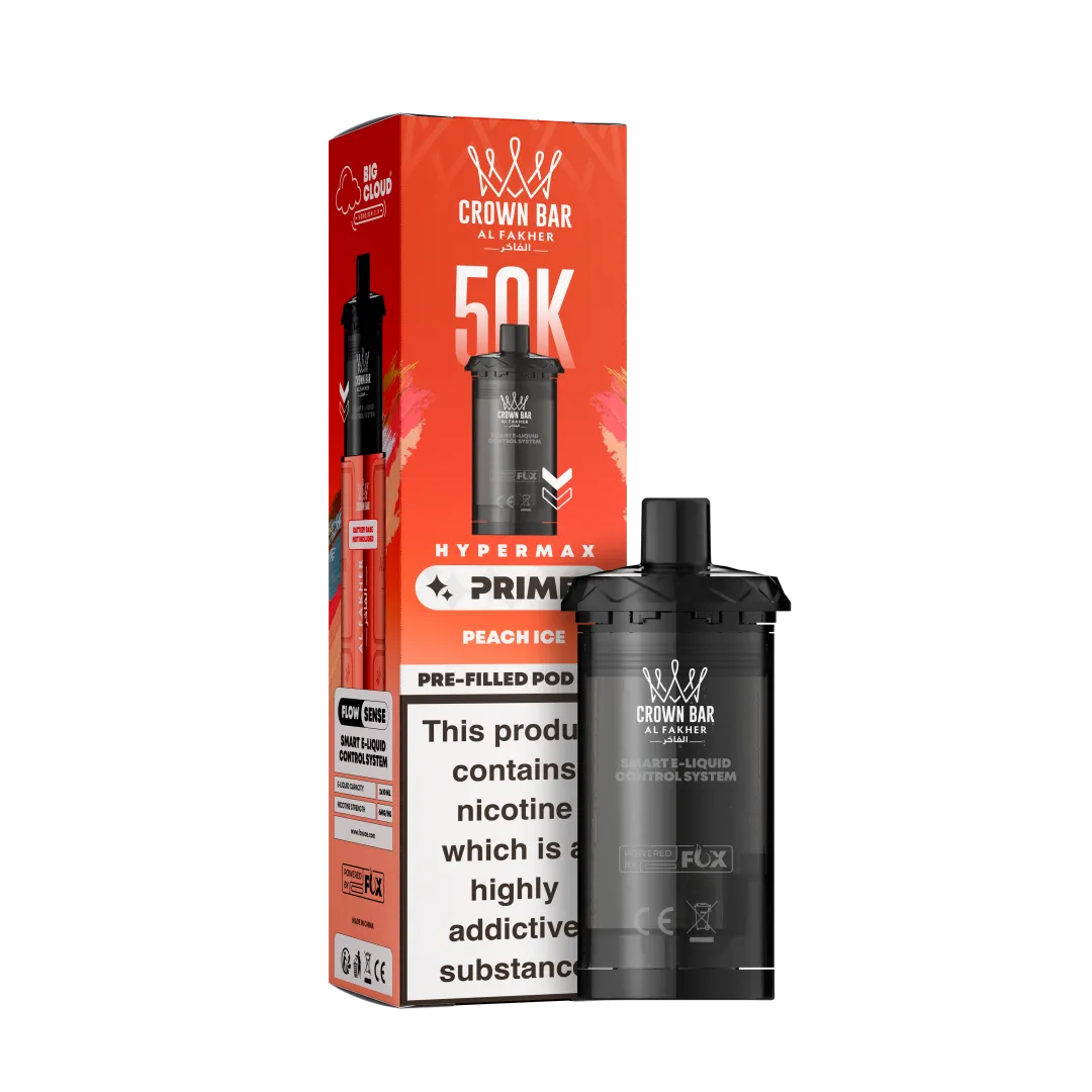 Al Fakher Hypermax Prime 50K Refill Pods | Only £7.99 | Any 3 for £21