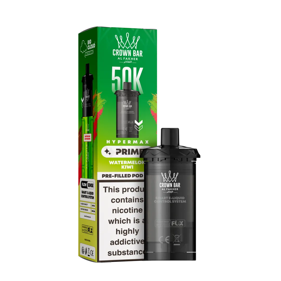 Al Fakher Hypermax Prime 50K Refill Pods | Only £7.99 | Any 3 for £21