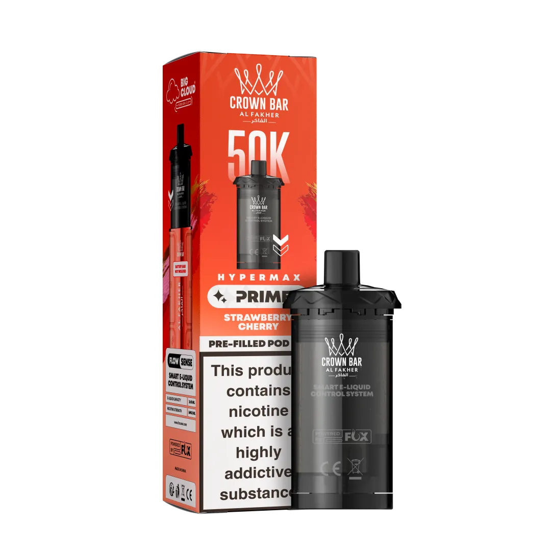 Al Fakher Hypermax Prime 50K Refill Pods | Only £7.99 | Any 3 for £21