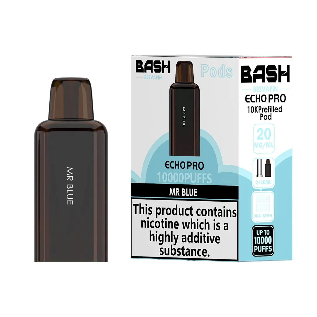 Bash Echo Pro 10K Refill Pods | Only £5.99 | Any 2 for £10