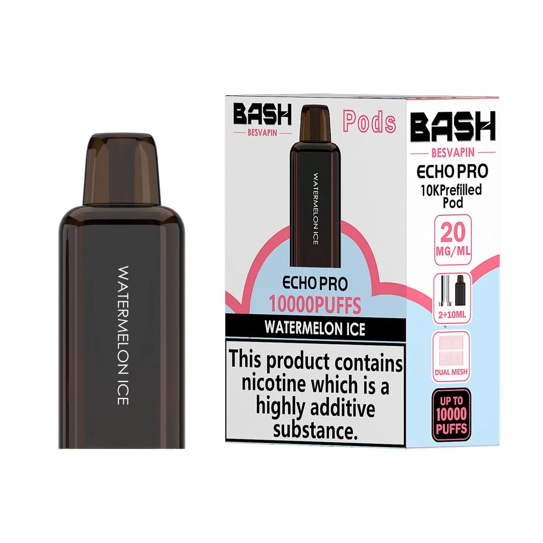Bash Echo Pro 10K Refill Pods | Only £5.99 | Any 2 for £10