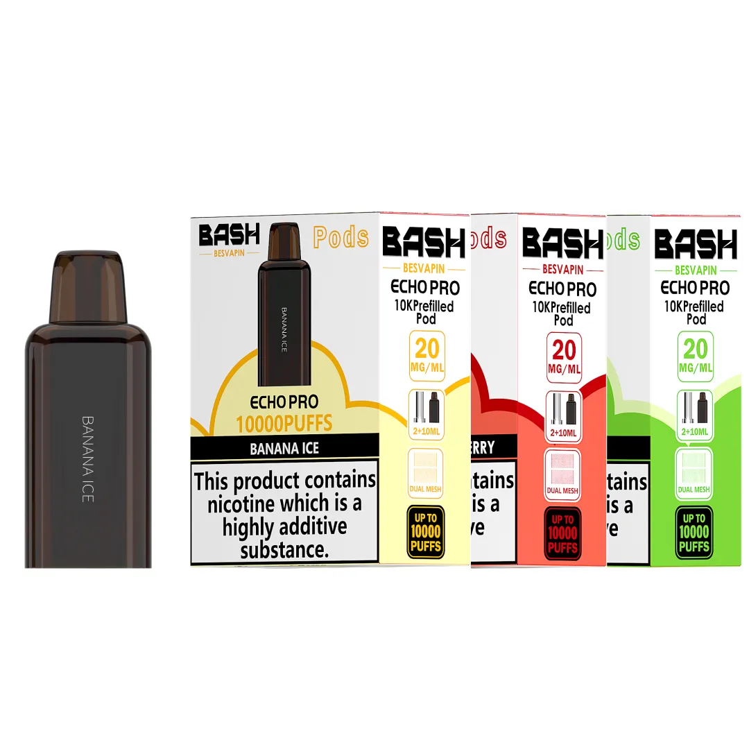 Bash Echo Pro 10K Refill Pods | Only £5.99 | Any 2 for £10