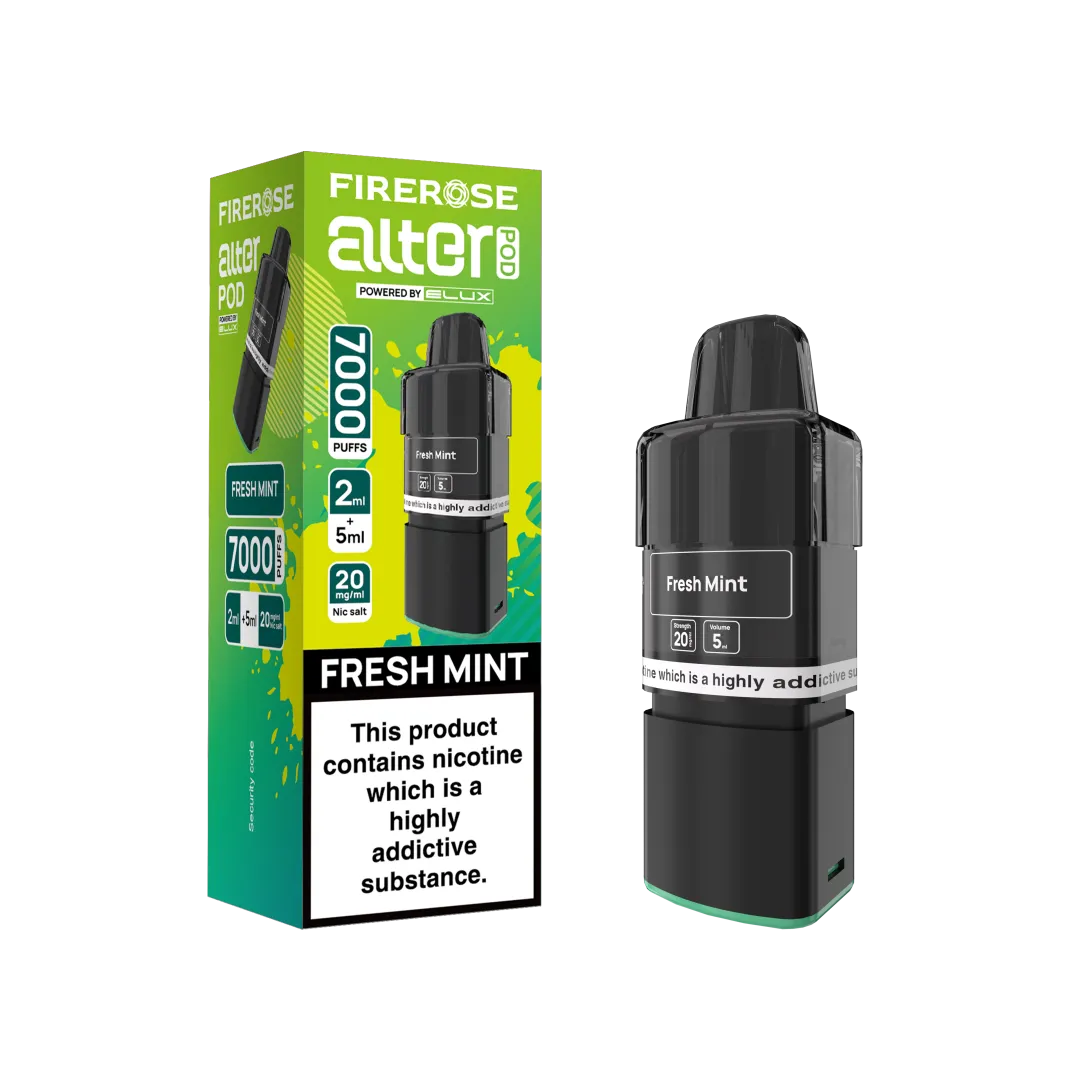 Elux Firerose Alter 7000 Refill Pods | Only £4.99 | Any 3 for £12