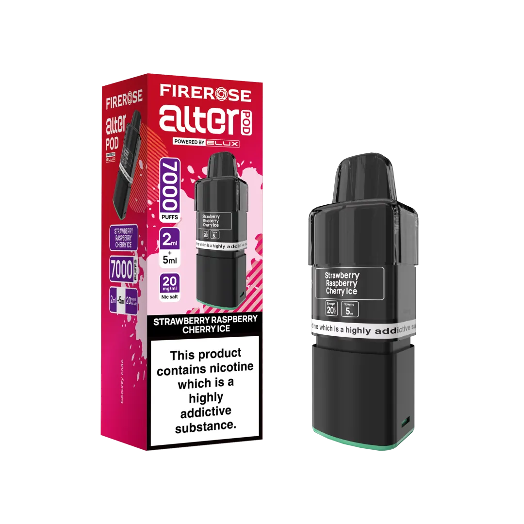 Elux Firerose Alter 7000 Refill Pods | Only £4.99 | Any 3 for £12