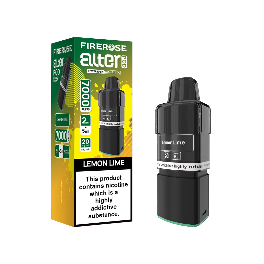 Elux Firerose Alter 7000 Refill Pods | Only £4.99 | Any 3 for £12