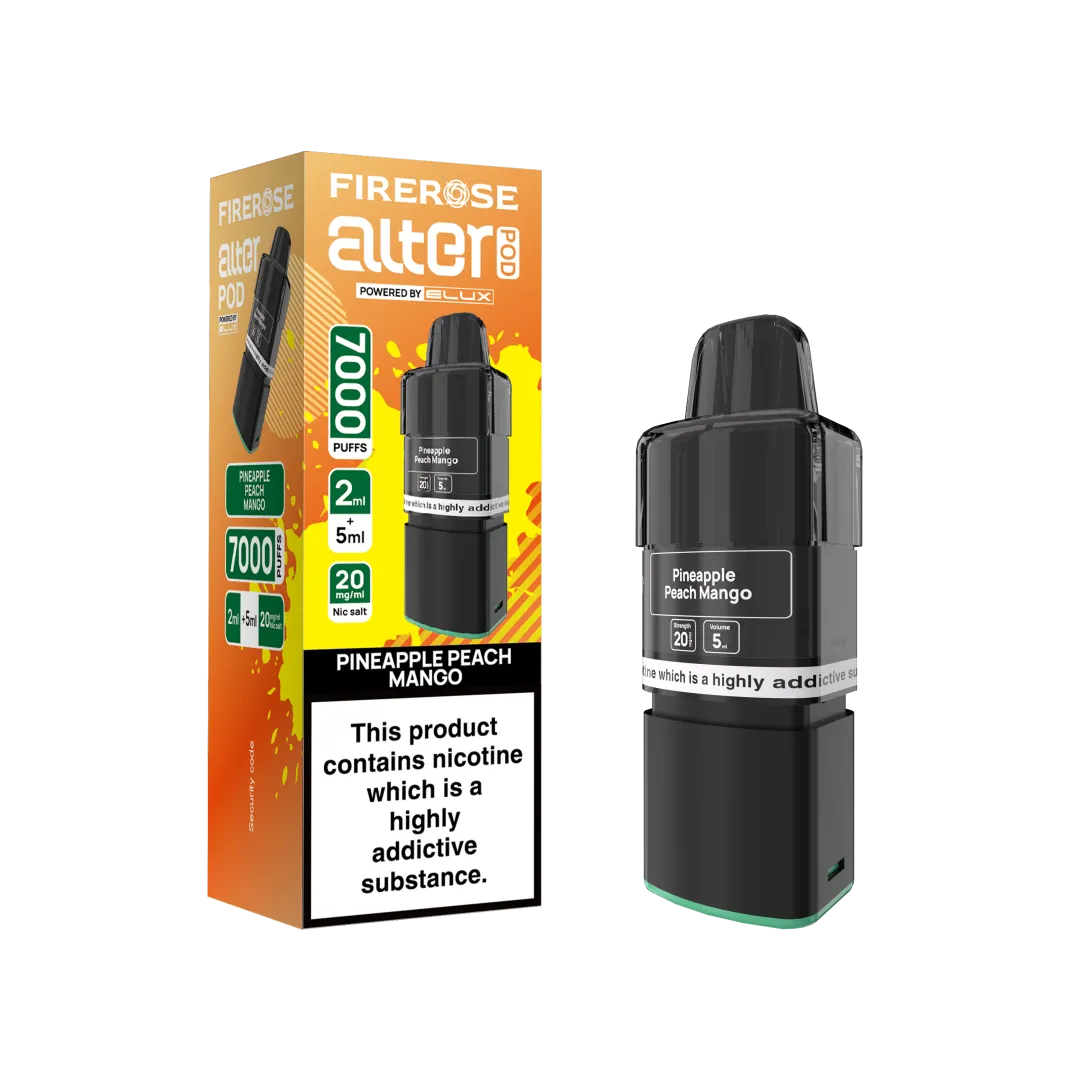 Elux Firerose Alter 7000 Refill Pods | Only £4.99 | Any 3 for £12