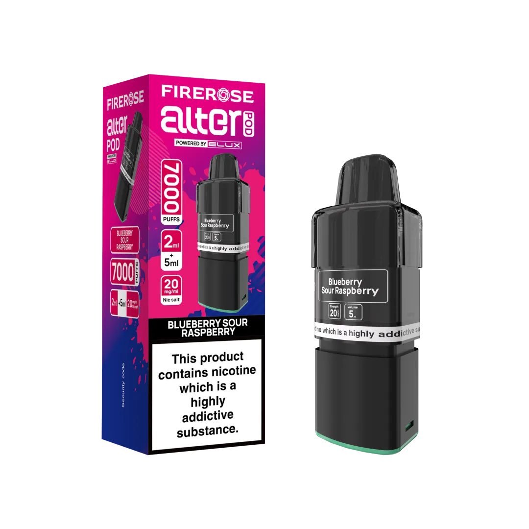 Elux Firerose Alter 7000 Refill Pods | Only £4.99 | Any 3 for £12