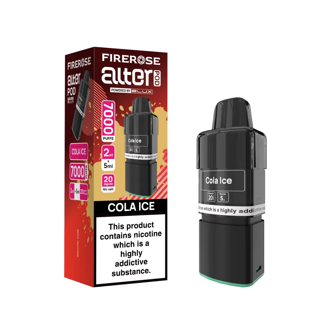Elux Firerose Alter 7000 Refill Pods | Only £4.99 | Any 3 for £12