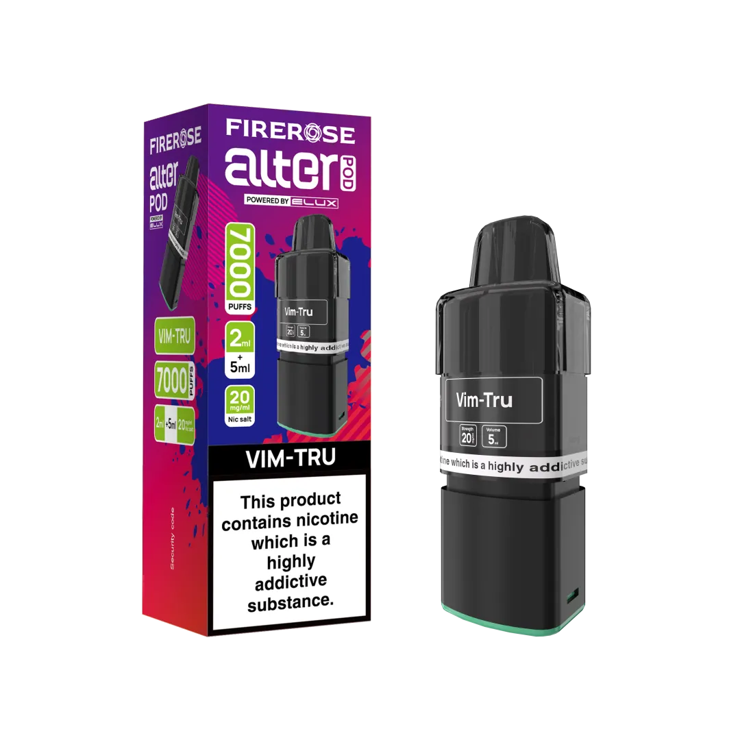 Elux Firerose Alter 7000 Refill Pods | Only £4.99 | Any 3 for £12
