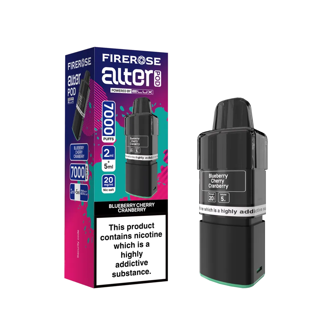 Elux Firerose Alter 7000 Refill Pods | Only £4.99 | Any 3 for £12