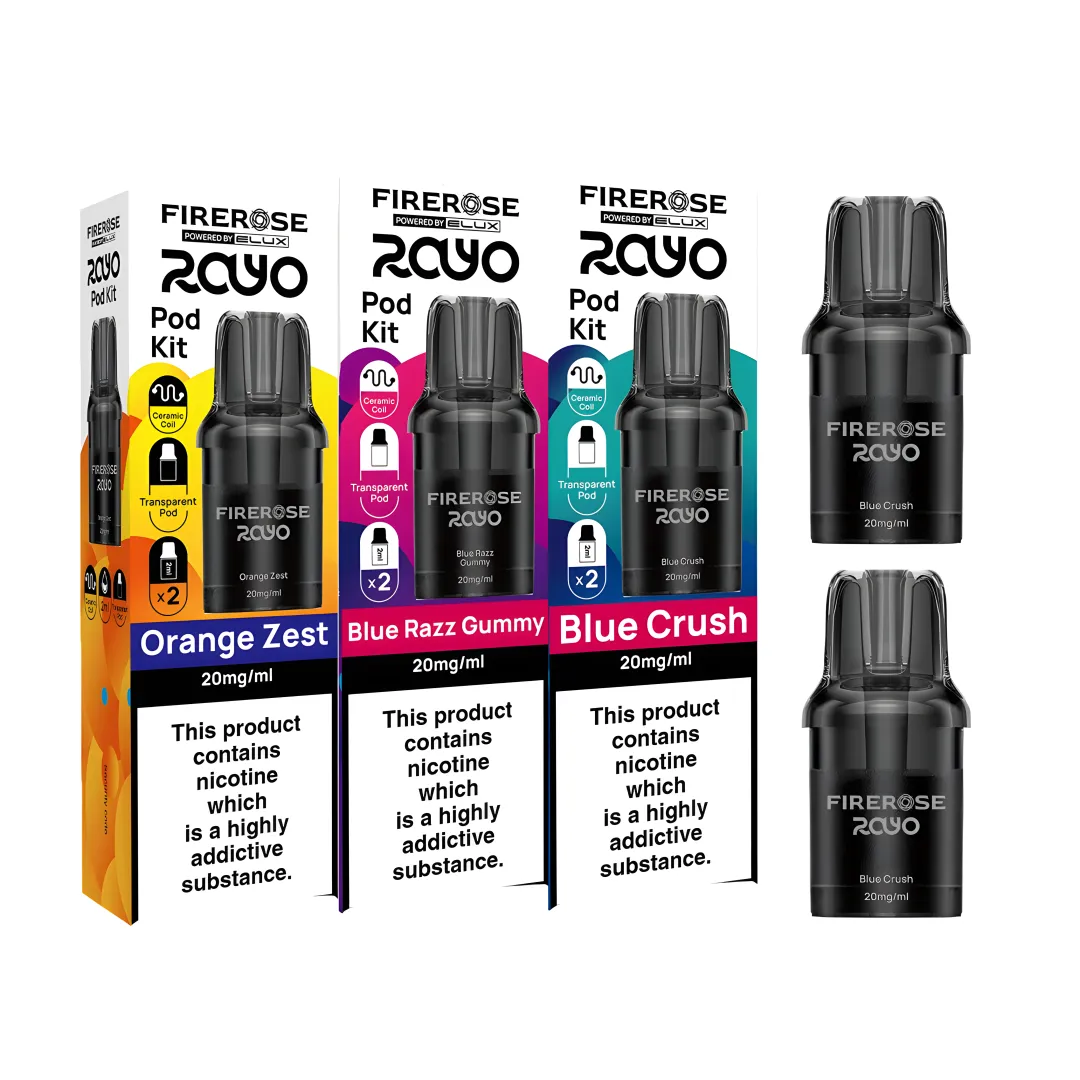 Elux Firerose Rayo 600 Refill Pods (2PACK) | Only £4.99