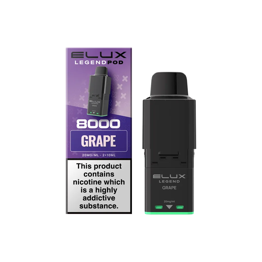 Elux Legend 8000 Refill Pod | Only £5.99 | Any 3 for £15