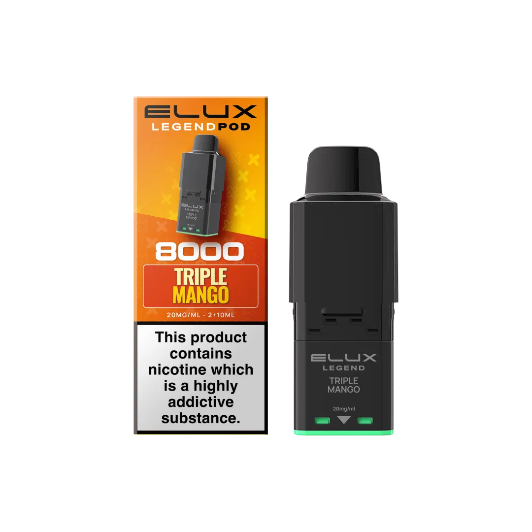 Elux Legend 8000 Refill Pod | Only £5.99 | Any 3 for £15