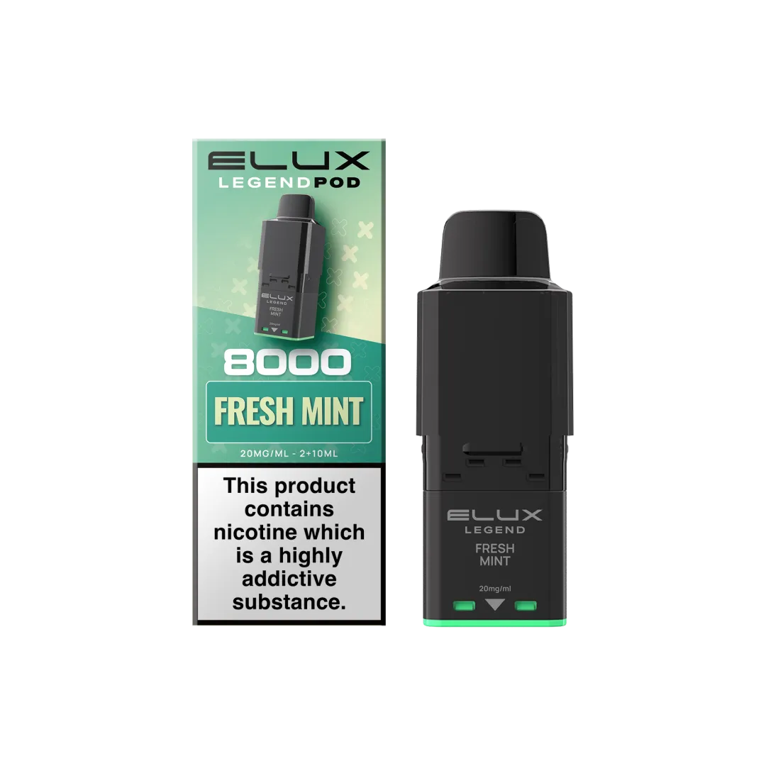 Elux Legend 8000 Refill Pod | Only £5.99 | Any 3 for £15