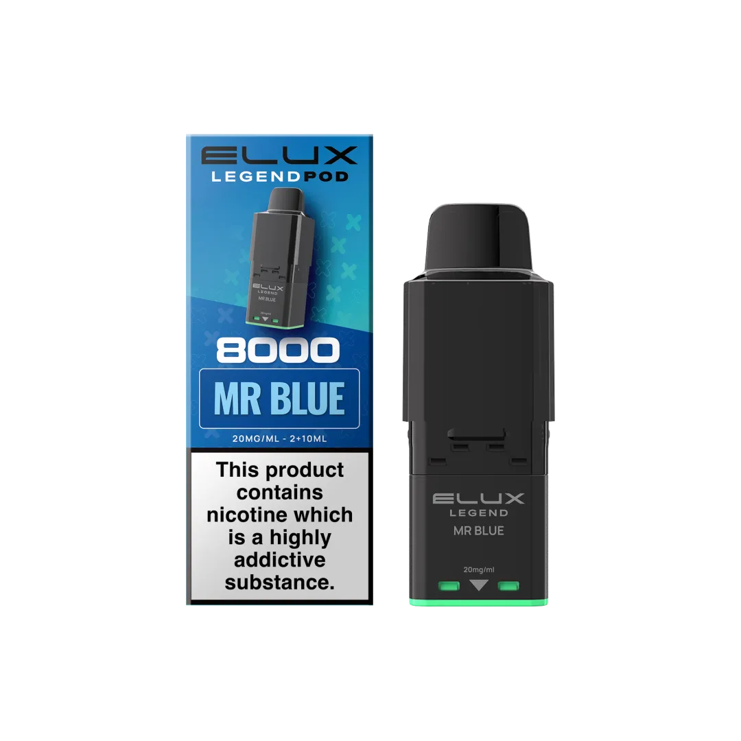 Elux Legend 8000 Refill Pod | Only £5.99 | Any 3 for £15