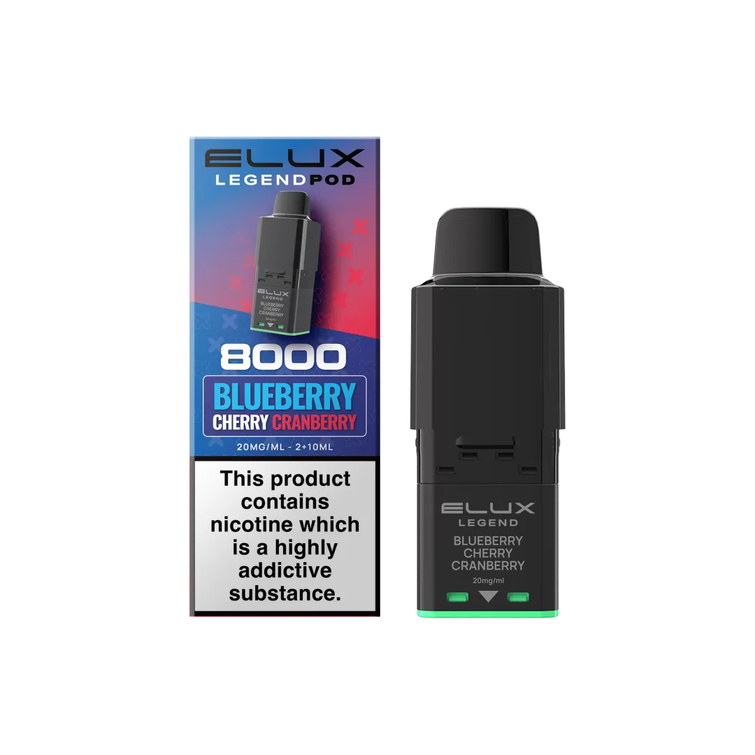 Elux Legend 8000 Refill Pod | Only £5.99 | Any 3 for £15