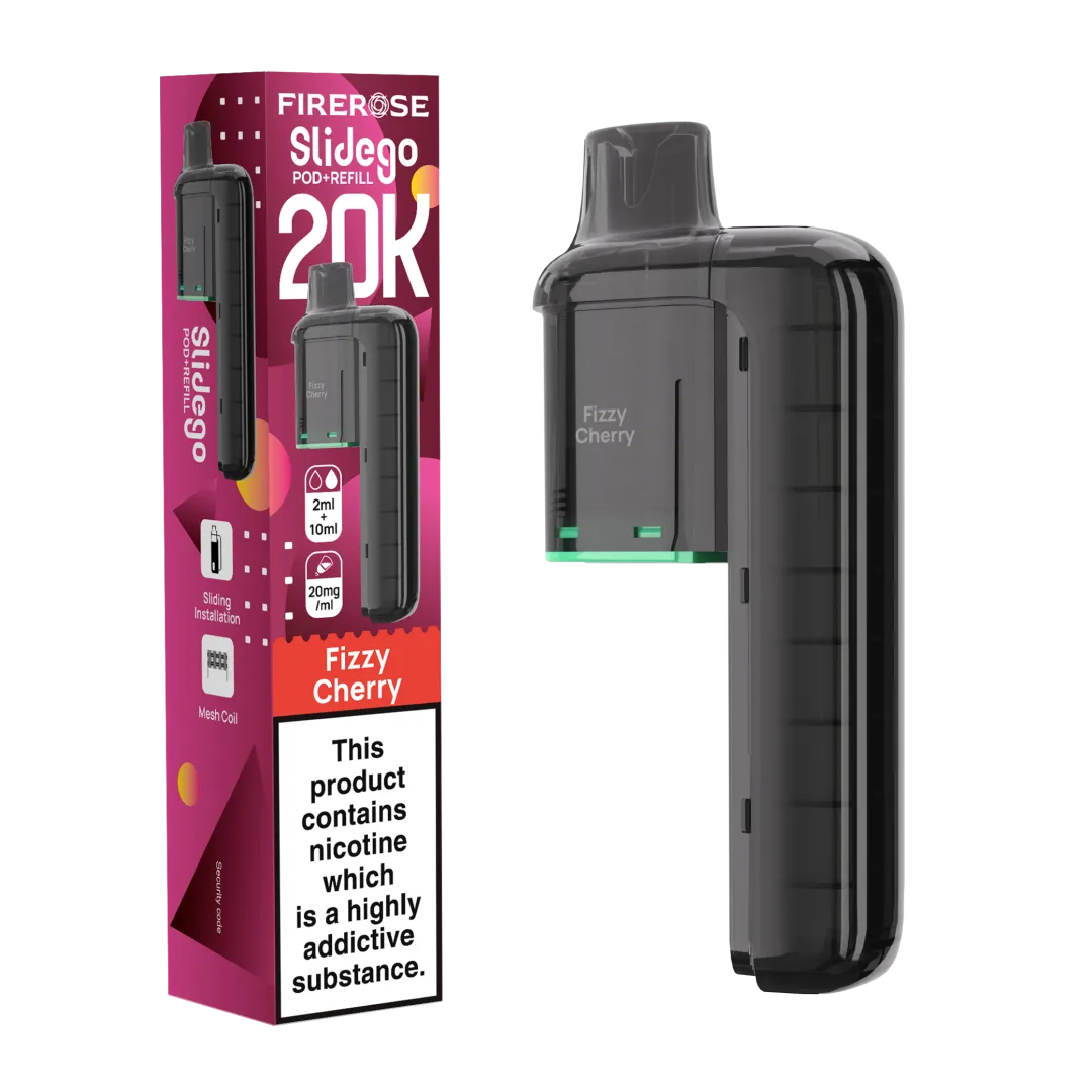 Firerose Slidego 20K Refill Pods | Only £6.99 | Any 3 for £18