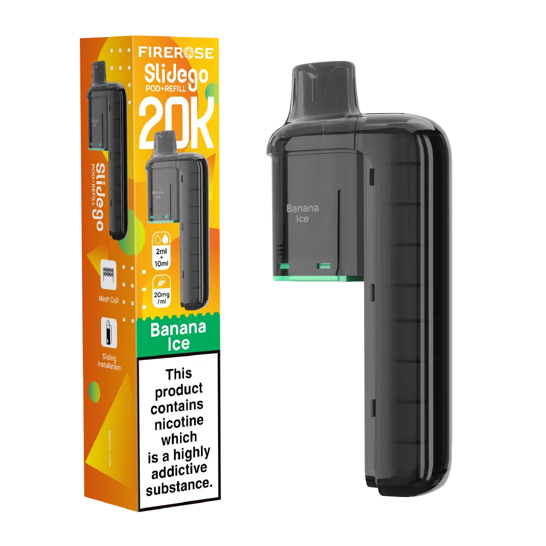 Firerose Slidego 20K Refill Pods | Only £6.99 | Any 3 for £18