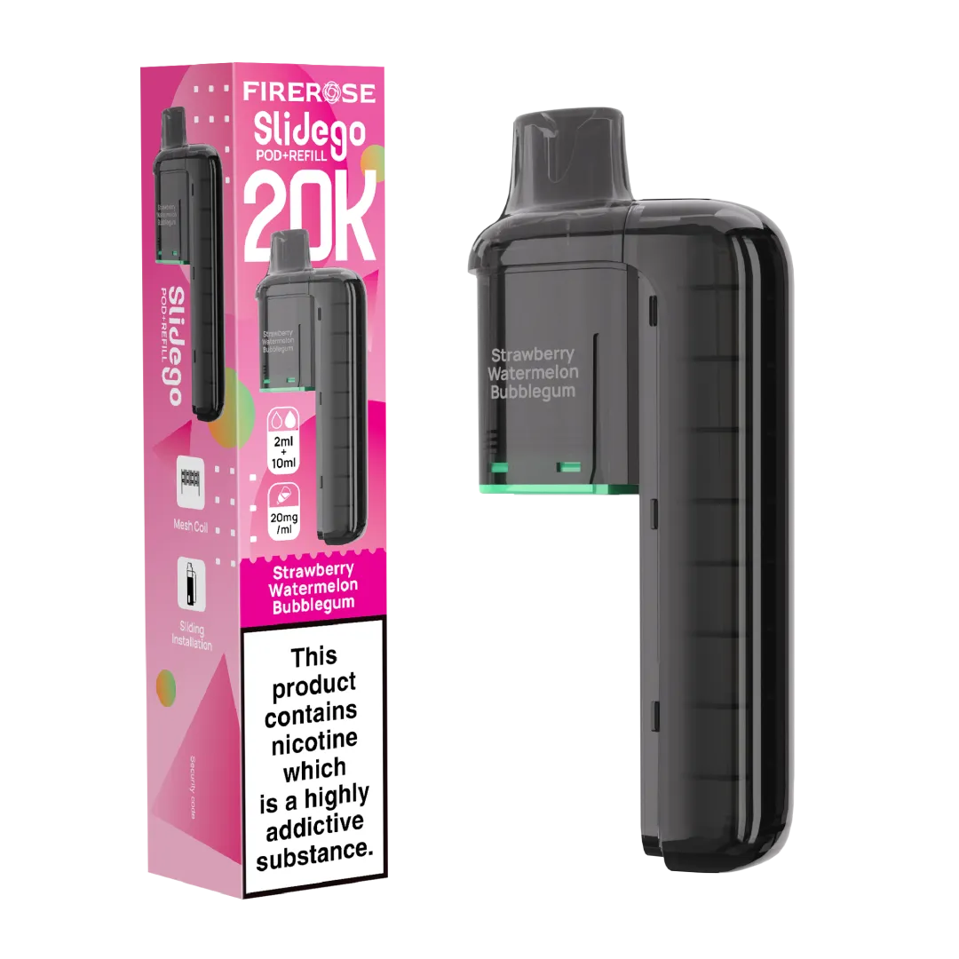 Firerose Slidego 20K Refill Pods | Only £6.99 | Any 3 for £18