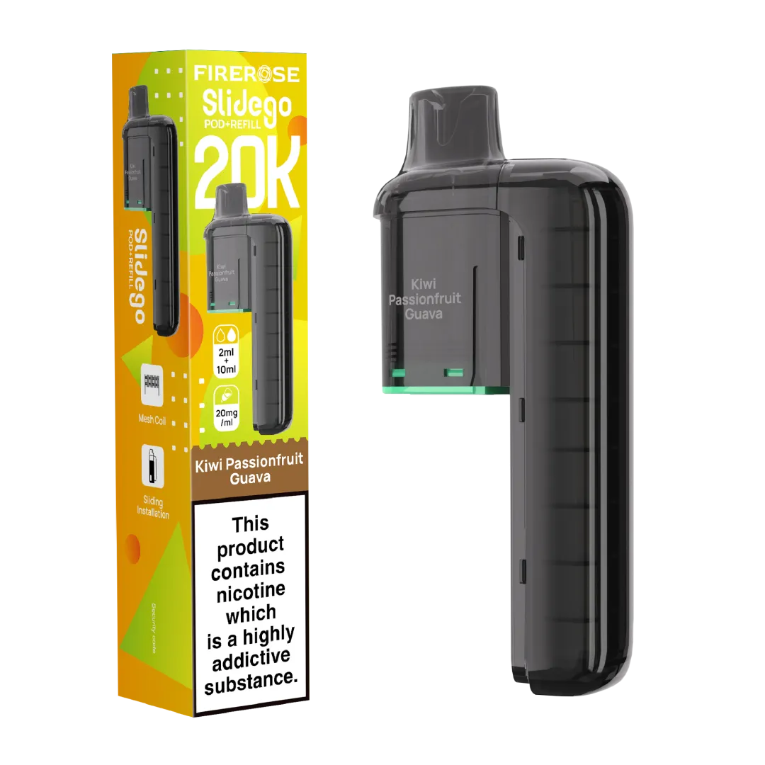 Firerose Slidego 20K Refill Pods | Only £6.99 | Any 3 for £18