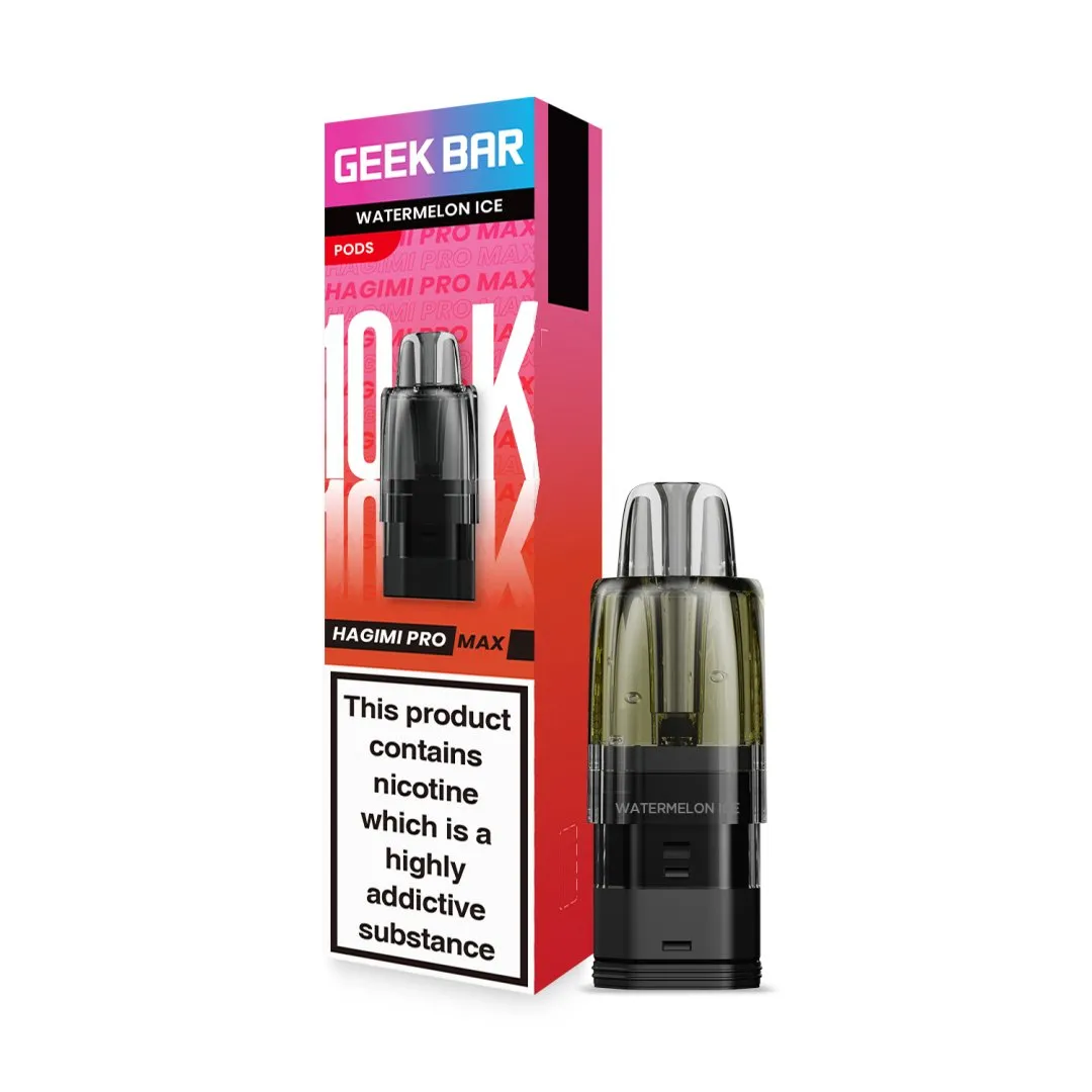 Geek Bar Hagimi Pro Max 10K Refill Pods | Only £6.99 | Any 3 for £18