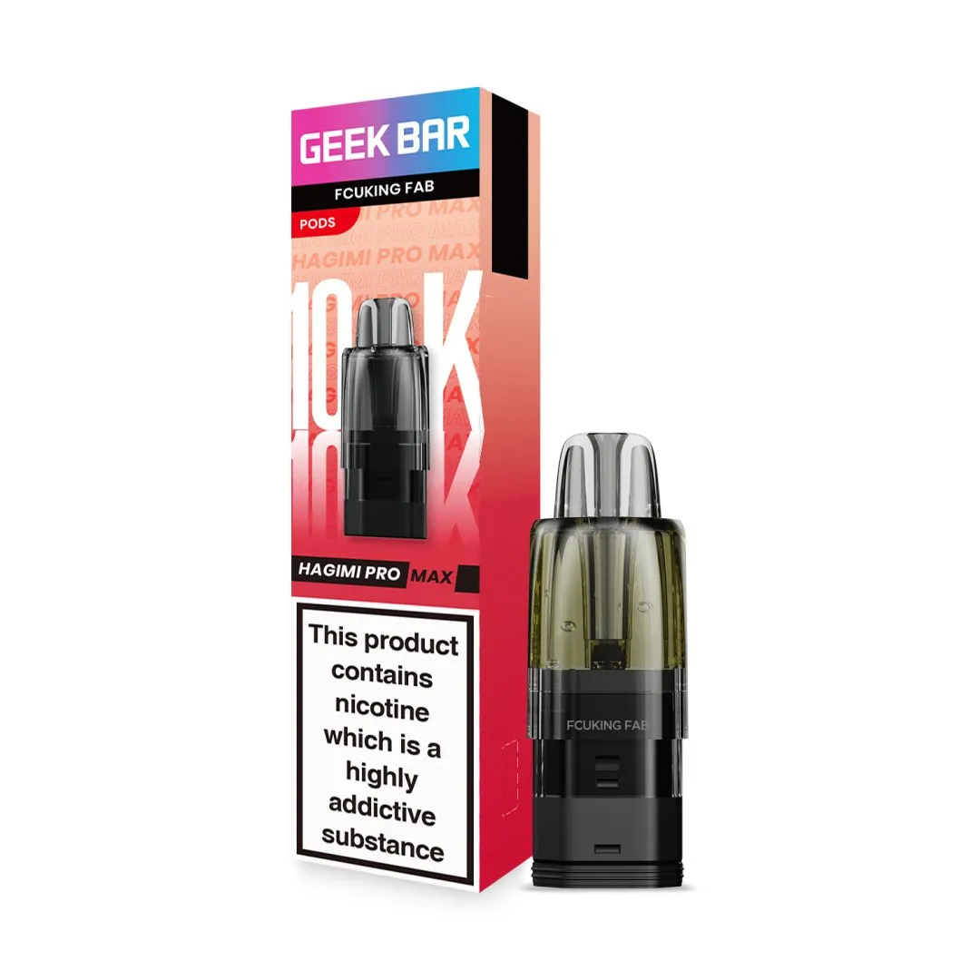 Geek Bar Hagimi Pro Max 10K Refill Pods | Only £6.99 | Any 3 for £18