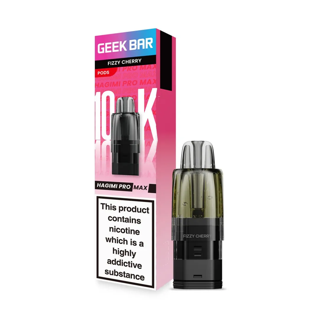 Geek Bar Hagimi Pro Max 10K Refill Pods | Only £6.99 | Any 3 for £18