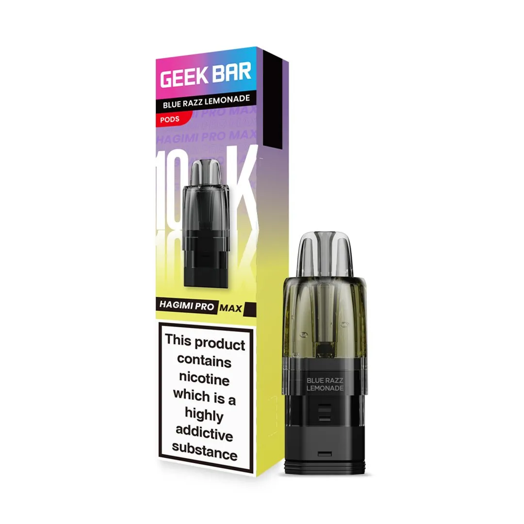 Geek Bar Hagimi Pro Max 10K Refill Pods | Only £6.99 | Any 3 for £18