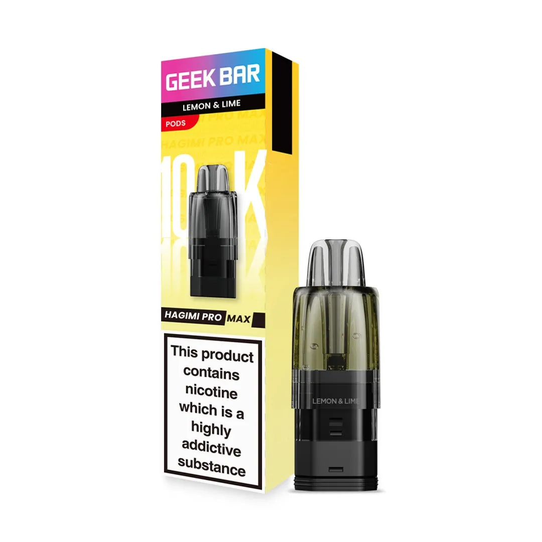 Geek Bar Hagimi Pro Max 10K Refill Pods | Only £6.99 | Any 3 for £18