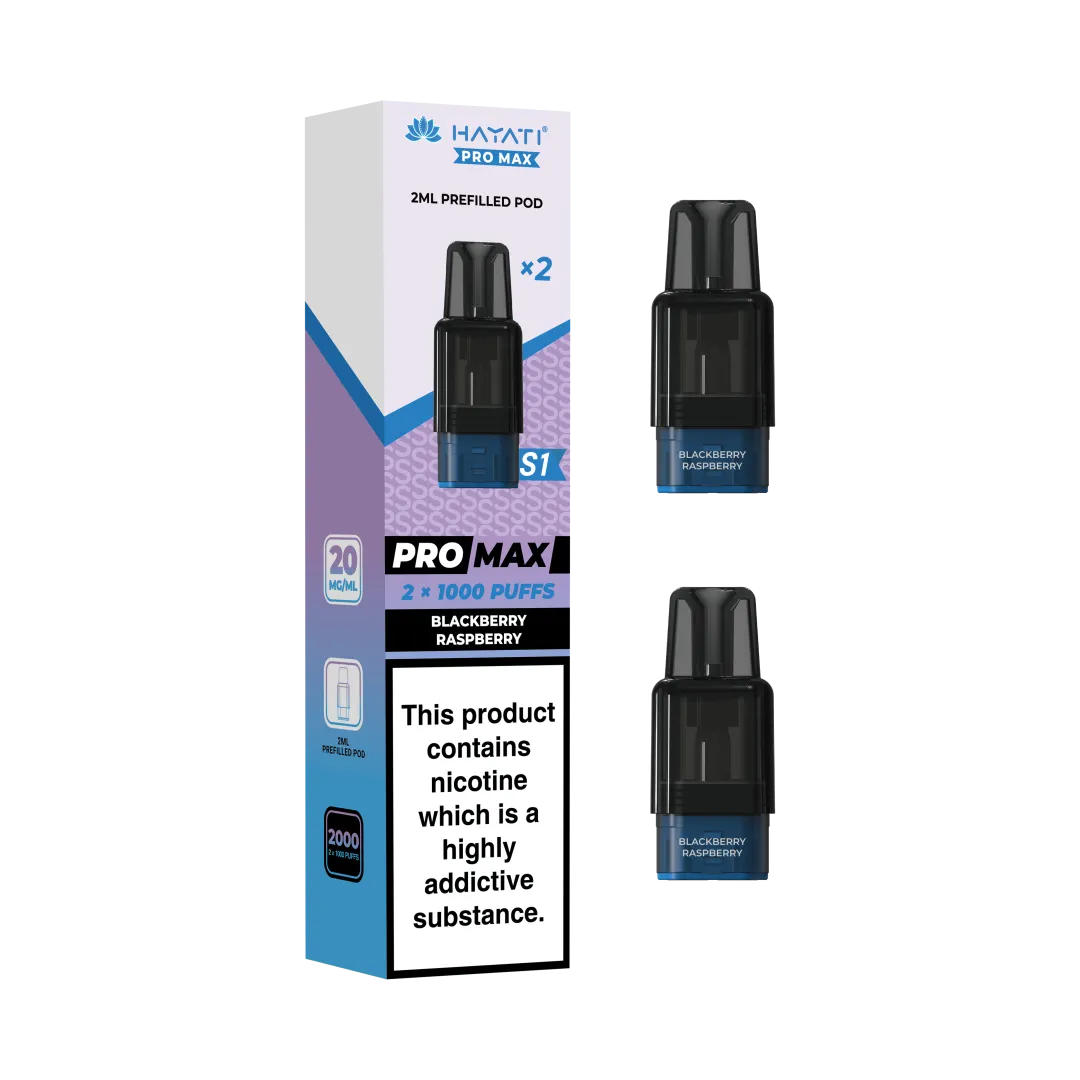 Hayati Pro Max S1 Prefilled Pod | Only £3.99 | Any 3 for £9