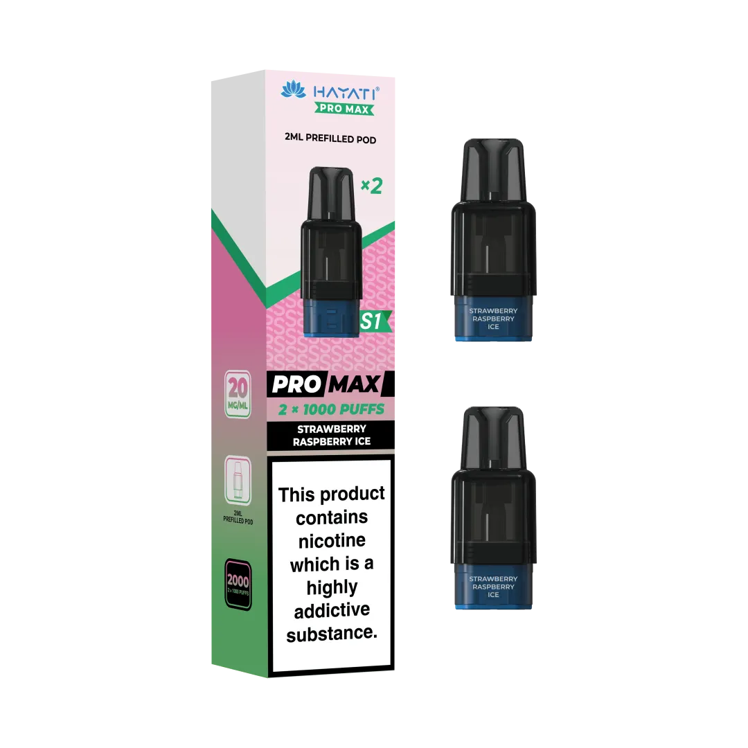 Hayati Pro Max S1 Prefilled Pod | Only £3.99 | Any 3 for £9
