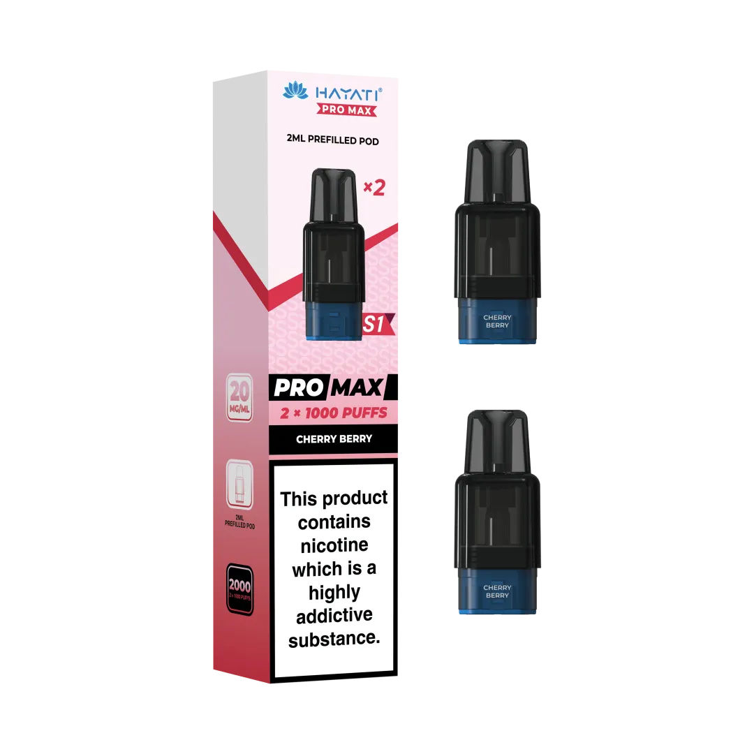 Hayati Pro Max S1 Prefilled Pod | Only £3.99 | Any 3 for £9