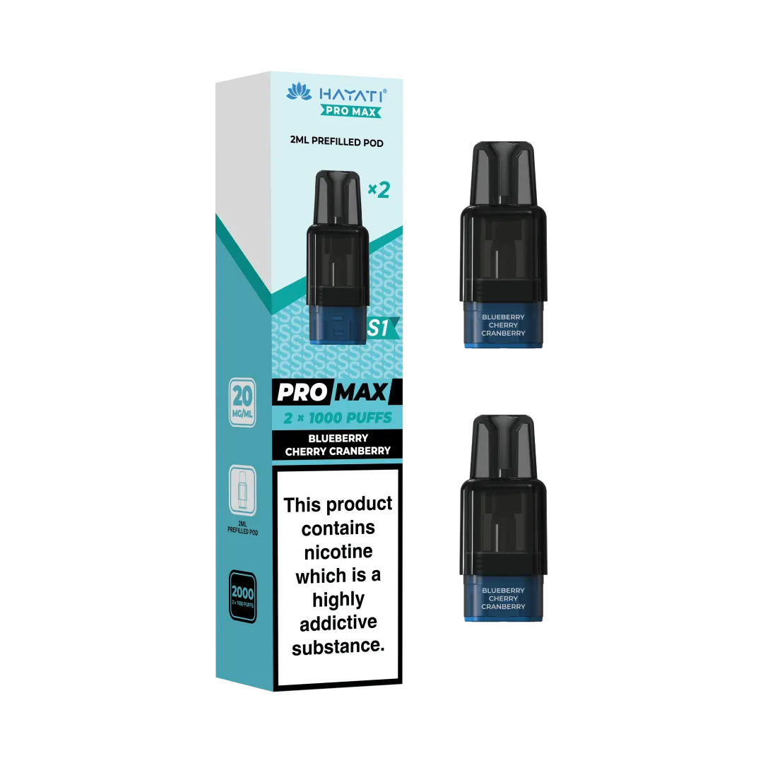Hayati Pro Max S1 Prefilled Pod | Only £3.99 | Any 3 for £9