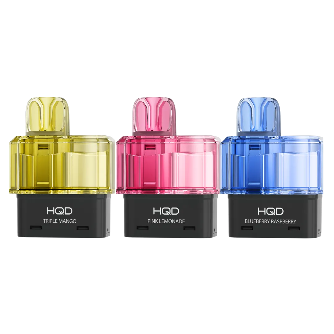 HQD Glow Pro 12K Refill Pods | Only £6.99 | Any 3 for £18