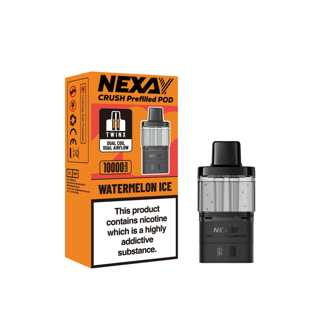 Nexay Crush 10K Refill Pods | Only £7.99 | Any 3 for £21