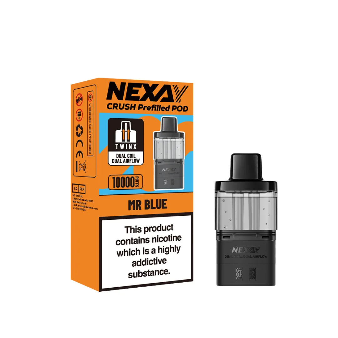 Nexay Crush 10K Refill Pods | Only £7.99 | Any 3 for £21