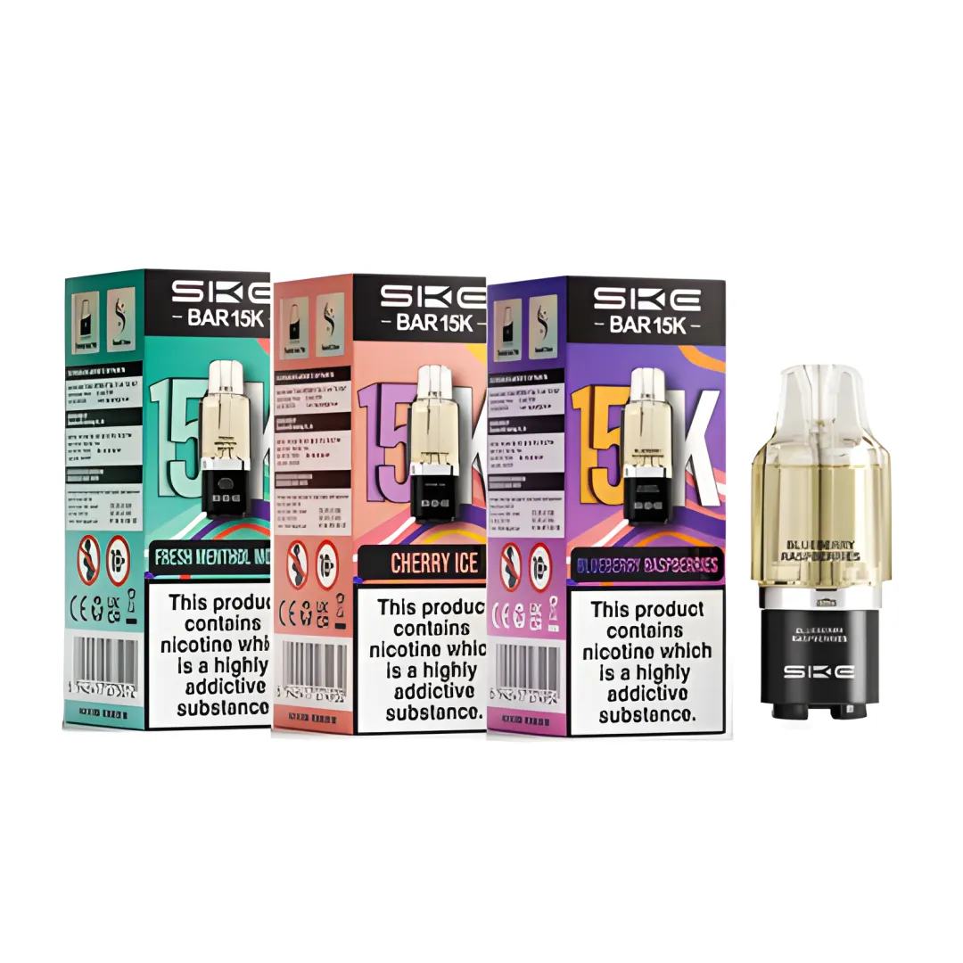 SKE Bar 15K Refill Pods | Only £6.99 | Any 3 for £18