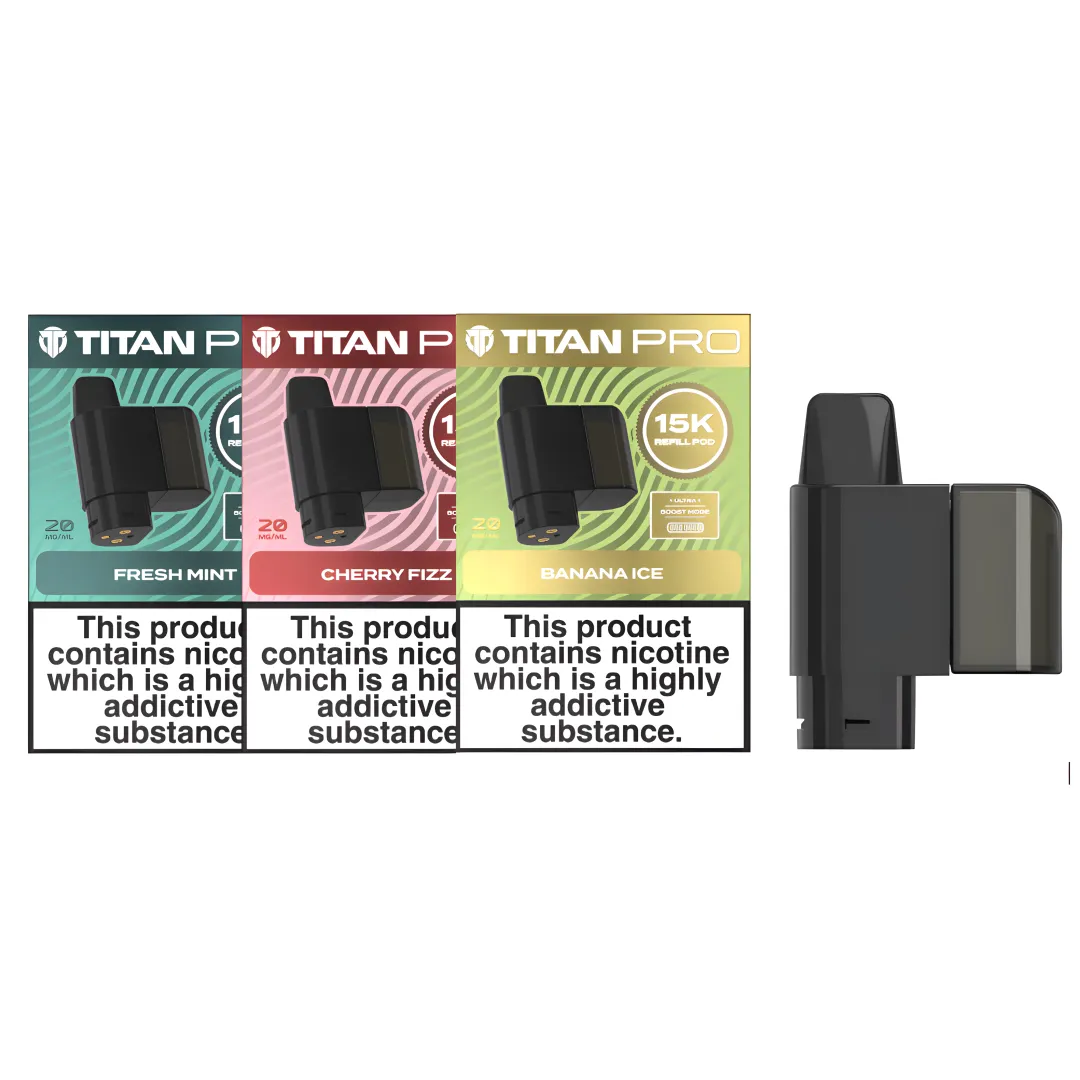 Titan Pro 15K Refill Pod | Only £6.99 | Any 3 for £18