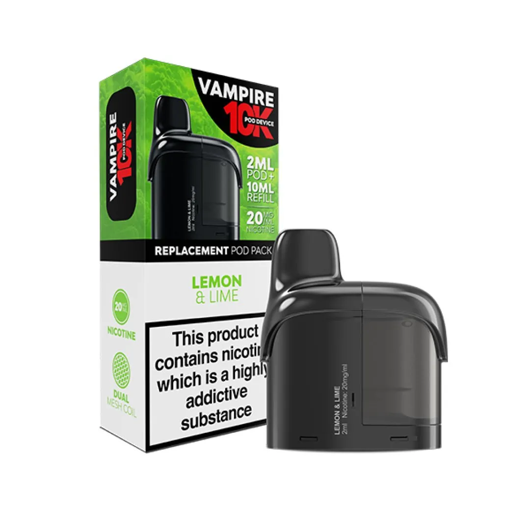 Vampire Vape 10K Refill Pods | Only £6.99 | Any 3 for £18