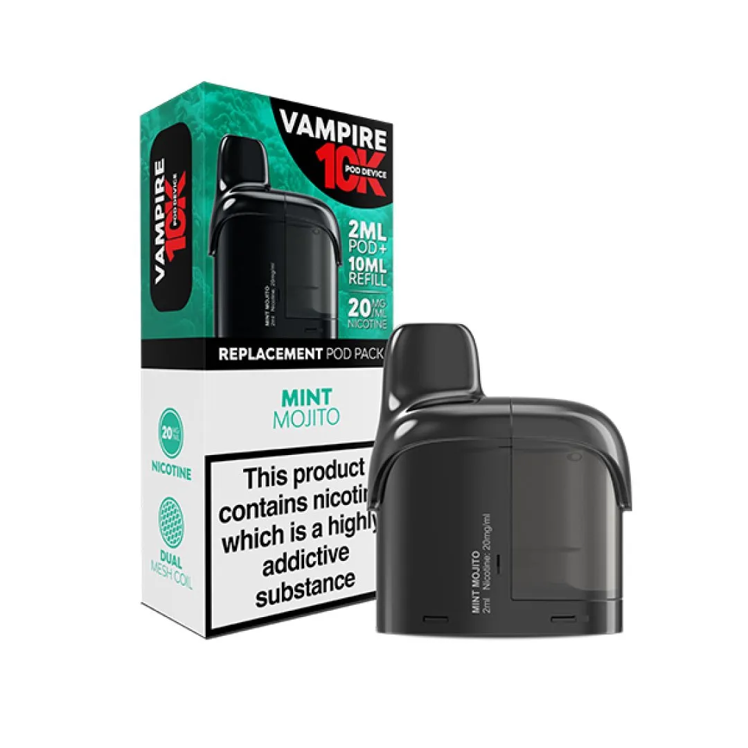 Vampire Vape 10K Refill Pods | Only £6.99 | Any 3 for £18